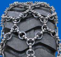 Protective chains with ”lightened“ design for lorries (size 14 ÷ 18)